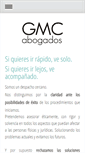 Mobile Screenshot of gmcabogados.com